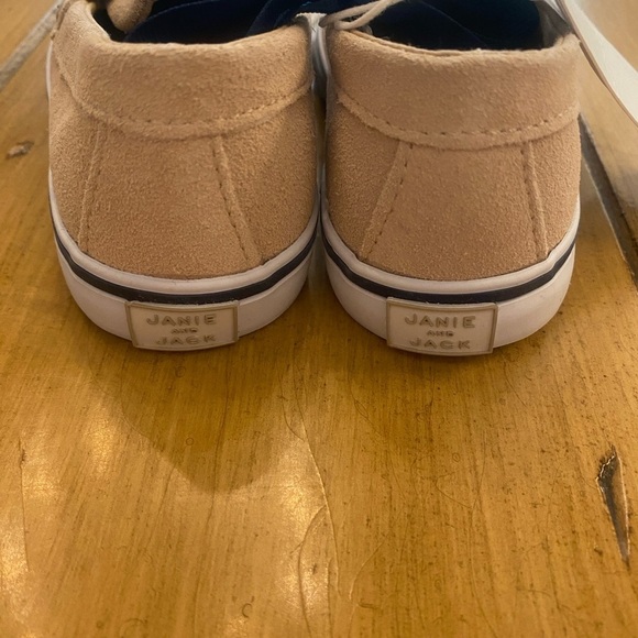 Janie & Jack Tan Penny Loafer Casual Shoes New Size 7 - Picture 5 of 10